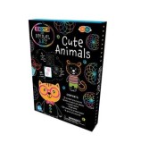 Set Creatie Scratch &amp; Spiral - Animale Dragute, Buddy&amp;Barney