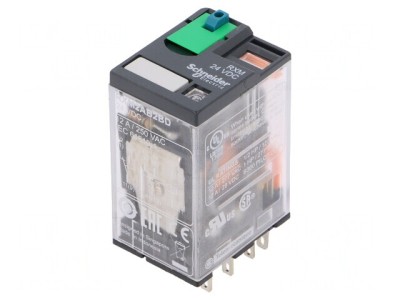 Releu Electromagnetic DPDT 24V 12A foto