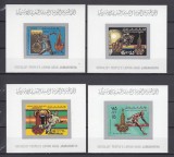 Cumpara ieftin Libia - J.OLIMPICE MOSCOVA 1980 - 4 Colite - MNH, Nestampilat