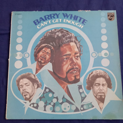 LP : Barry White - Can&amp;#039;t Get Enough _ Philips, Germania, 1976 _ VG+ / VG foto