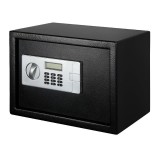 Cumpara ieftin Seif Digital LCD Smith &amp; Locke Negru 25x35x25cm, 16L, Otel, Antifurt, 2 Chei, Inchidere Digitala