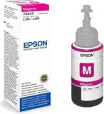 Cartus Cerneala Original Epson Magenta T66434A pentru L100|L120||L200|L110|L210|L220|L300|L355|L550 "C13T66434A"(RAPO)