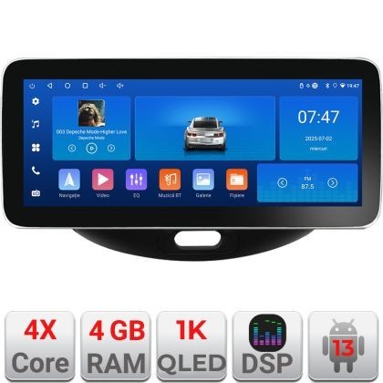 Navigatie Hyundai I10 2007-2013 Edotec 4+64 12.3 inch Incell 1K android Wifi 5Ghz gps internet KIT-i10-2007 CarStore Technology