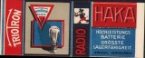 A398 Reclamă Triotron Radio HAKA, interbelică