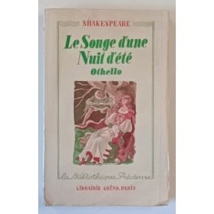 LE SONGE D &#039; UNE NUIT D &#039;ETE / OTHELLO par SHAKESPEARE , 1939