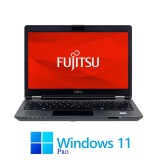 Laptop Fujitsu LIFEBOOK U728, Quad Core i5-8250U, 256GB SSD, FHD, Win 11 Pro, Intel Core i5