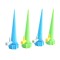 Set 4 picuratori, Plastic, 13.5 x 3.5 cm, Multicolor