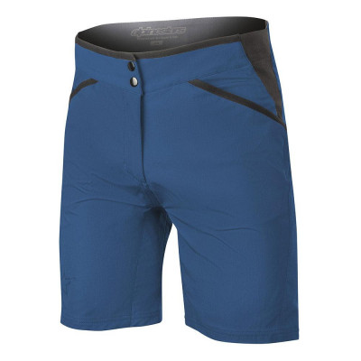 Pantaloni Ciclism Dama Alpinestars Stella Alps 6.0 Shorts, Albastru, Marime 32 foto