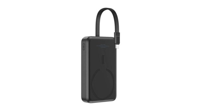 Baseus Mini 10000mAh 30W Powerbank magnetic (negru) Bayern Edition