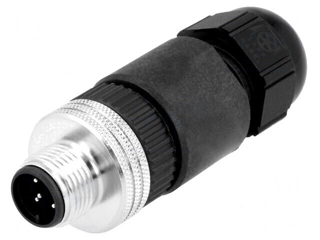 Mufă M12 5 PIN tată pe cablu IP67