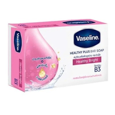 Sapun Solid, Vaseline, Healthy Bright, cu Vitamina B3 si Petrolatum, Efect Hidratare Intensiva, 75gr foto