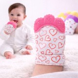 Manusa dentitie din silicon - Model 8 Roz (Marime Disponibila: 0-12 luni)