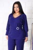 Bluza Eleganta Lurex Bleumarin - 48Marimea, Yves