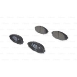 Set placute frana punte fata Daewoo Matiz 1998-; Lanos 1997-2008, Chevrolet Spark M200, 2005-2010, Bosch 0986424512, parte montare : Punte Fata