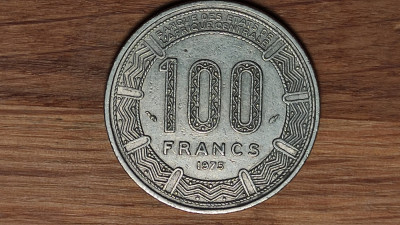 Camerun - moneda de colectie - 100 franci / francs 1975 - Impecabila ! foto