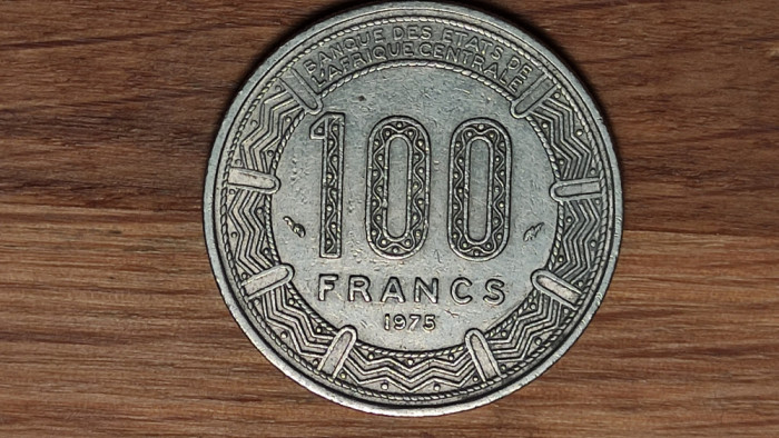 Camerun - moneda de colectie - 100 franci / francs 1975 - Impecabila !