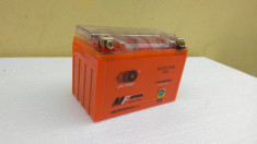 Baterie Acumulator Scuter 12v ( volti ) 9A ( amperi ) inalta foto