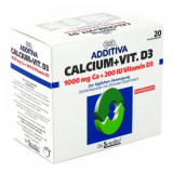 Cumpara ieftin Calciu + Vitamina D3 Additiva, 20 plicuri, Dr. Scheffler