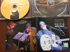 alexandru andries editie speciala 2006 cd disc EP muzica folk jazz blues rock A&amp;A Records romania NM