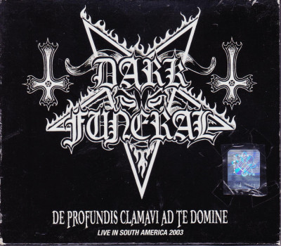 CD Black Metal: Dark Funeral &amp;ndash; De Profundis Clamavi Ad Te Domine (Live-Slipcase) foto