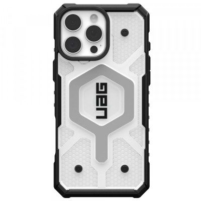 Husa MagSafe pentru Apple iPhone 16 Pro Max, Urban Armor Gear, Pathfinder Clear, Transparenta foto