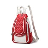 Cumpara ieftin Rucsac dama, Rilena GT3631, Rosu/Alb