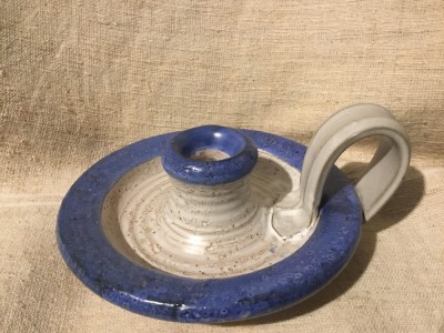 arta / design - Sfesnic realizat manual din ceramica marcaj Gabriel Sweden ! foto
