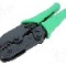 Cleste pentru sertizare conectori SMA, conectori SMB, pe cablu B8218, RG174, RG58, {{Producator}} -
