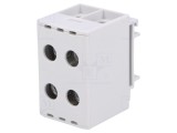Term. &icirc;mbinare şine 1,5-50mm2 4 borne gri 30mm