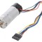 Motor DC cu Codificator, Transmisie 12V 9.7:1 Metal 25x63mm HP