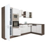 Leziter Mobilier Bucatarie Colt Yorki 340 cu Frigider Jos Fara Blat, Stejar Yorki, 16mm