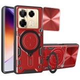 Husa Infinix Note 40 Pro+ Techsuit CamGuard Pro, rosu