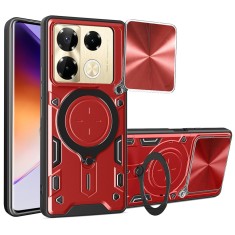 Husa Infinix Note 40 Pro+ Techsuit CamGuard Pro, rosu foto