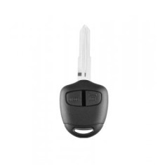 Carcasa cheie Topautochei&reg; pentru Mitsubishi Lancer Evolution Grandis Outlander 2 butoane, lamela canelura stanga
