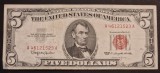 America 5 Dolari 1963 seria A46121523A