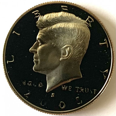 AMERICA HALF 1/2 DOLLAR 2005 LITERA S, PROOF, ( SAN FRANCISCO - KENNEDY.) foto