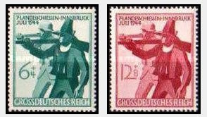 Deutsches Reich 1944 - Countryside Hunting in Innsbruck serie ne foto