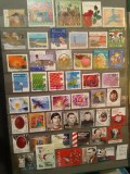 Lot Masiv 47 Timbre Polonia anii 2000-2021 - Flori Trandafir, Sărbători Paște Crăciun, Fotbal Kazimierz Deyna, Orașe Sopot, MNH/Ștampilat -A333
