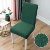 Set 6 huse universale pentru scaun ELASTICE Verde smarald
