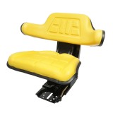 Scaun Tractor Galben UTB U445 U650, Reglaj Triplu, Amortizor, Piese Auto