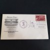 Expoziția Universală Bruxelles, Pavilionul SUA . Plic Filatelic Prima zi de Emisiune 1958, America de Nord
