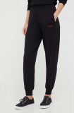 HUGO pantaloni de lounge culoarea negru, uni 50490578