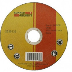 Disc de taiere metal 125x1.6x22mm, Strend Pro KONNER D603