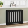 VidaXL Mască pentru calorifer, negru, 104x20x82 cm, lemn prelucrat 852736