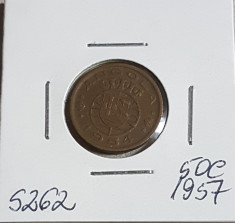 S262 ANGOLA 50 CENTAVOS 1957 foto