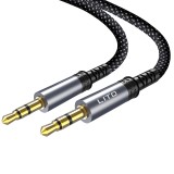 Adaptor audio Jack 3.5mm Lito LA01, negru