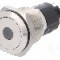 Intrerupator anti-vandalism, ON-ON, &Oslash;16mm, EAO, 82-4151.2224