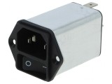 Conector Alimentare AC 4A 250VAC IEC 60320