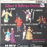 Disc vinil, LP. Overtures-Gilbert, Sullivan, Sir Malcolm Sargent, Pro Arte Orchestra, Clasica
