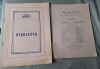 RIGOLETTO - Teatrul de opera si balet al RPR ( Republica Populara Romana), program stagiunea 1961